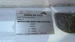 Zdjęcie przedmiotu: OPEL/CARPOL MOVANO 2.3 CDTI E6 3.5t L3H1