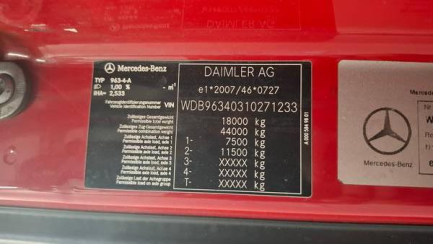 Zdjęcie przedmiotu: Mercedes-benz Actros E6 18.0t