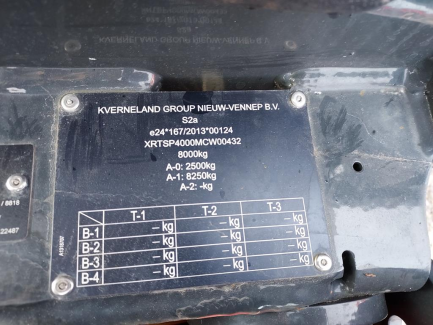 Zdjęcie przedmiotu: Kubota XTS4 trailed field sprayer with HSA 24/7 boom