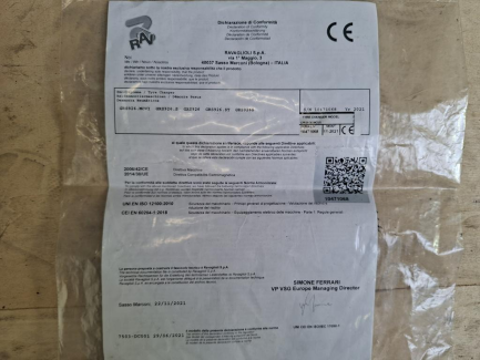 Zdjęcie przedmiotu: Мобільний вантажний шиномонтаж RAVAGLIOLI GRS 926.MOVIE