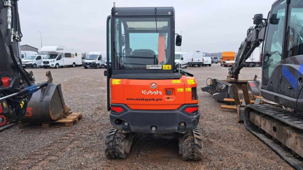 Zdjęcie przedmiotu: KUBOTA KX030-4 crawler mini excavator with attachments
