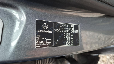 Zdjęcie przedmiotu: Mercedes-Benz GLC 300 Coupe 4Matic C253 FL Oświadczenie o utracie DR
