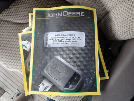 Zdjęcie przedmiotu: JOHN DEERE T660 T600 harvester with HEDER 625R / 625R