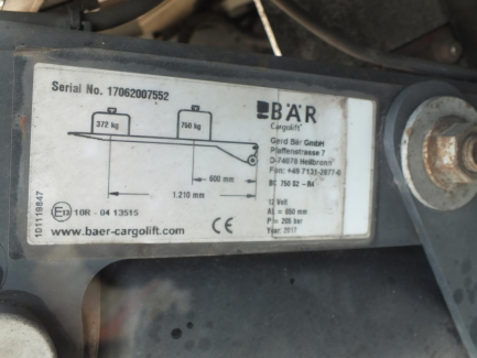 Zdjęcie przedmiotu: Iveco Daily 35S18 Euro 6 + lift