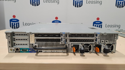 Zdjęcie przedmiotu: DELL R720 server configuration: 16X SFF, 2X e5-2630 v2, 64GB RAM, H710 512MB, 2X GPU SET, 2X PSU 1100W, 2X Samsung SSD E960GB, 2X NVIDIA GPU 2080 with RACK rails/R720
