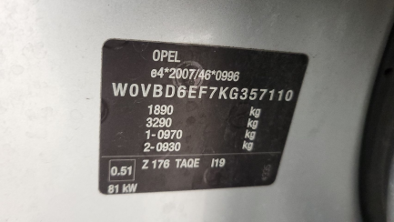 Zdjęcie przedmiotu: Opel Astra V 1.6 CDTI Enjoy S&S