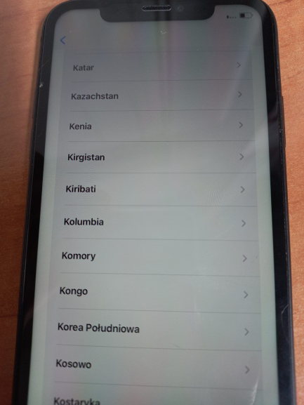 Zdjęcie przedmiotu: Telefon / Smartfon Apple iPhone 11 64GB czarny kod prod. MWLT2PM/A