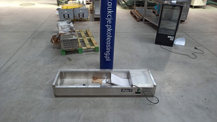 Cooling top 6xGN1 / 3 1400x395x430mm with HENDI containers 232972