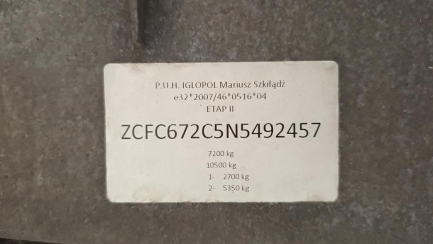 Zdjęcie przedmiotu: Iveco DAILY HI-MATIC E6e 7.2t