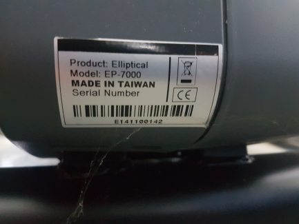 Zdjęcie przedmiotu: Orbitrek - trenażer eliptyczny Elliptical EP-700