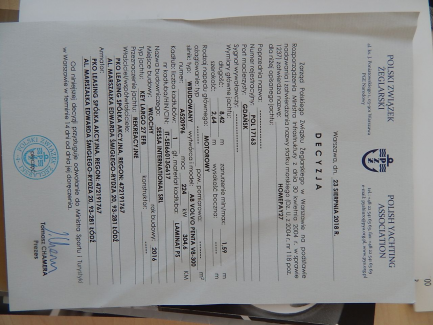 Zdjęcie przedmiotu: Jacht motorowy KEY LARGO 27 EFB