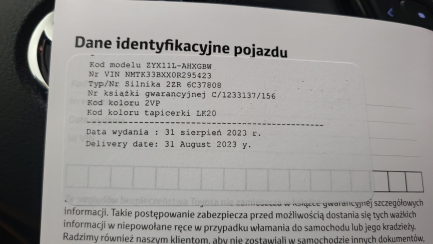 Zdjęcie przedmiotu: Toyota C-HR 1.8 Hybrid GPF GR Sport