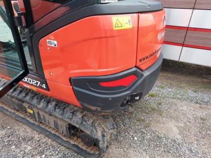 Zdjęcie przedmiotu: Kubota KX027-4 mini excavator
