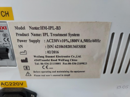 Zdjęcie przedmiotu: Cosmetic equipment set (MAGIC RF, IPL POWER PLUS)