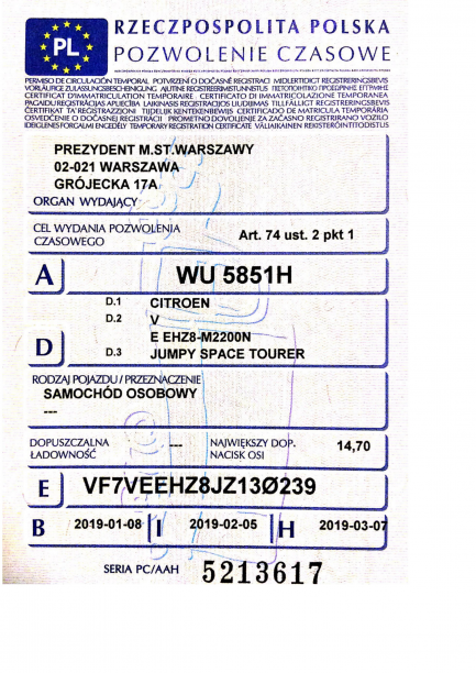 Zdjęcie przedmiotu: Citroen JUMPY 2.0 BlueHDi E6 2.8t XL S&S Aut.