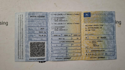 Zdjęcie przedmiotu: SCHMITZ SCS 24 13.62 EB Varios 35.0t Dowód rejestracyjny zatrzymany elektronicznie