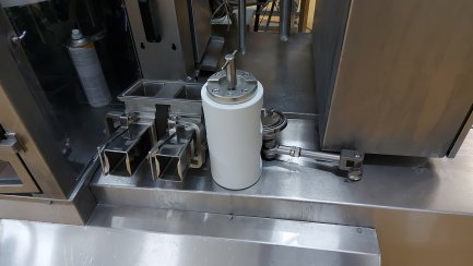 Zdjęcie przedmiotu: Automatic machine for packing butter into TREPKO 822 cubes and collective packing cubes into boxes TREPKO 710
