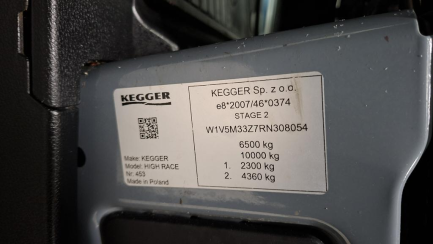 Zdjęcie przedmiotu: MERCEDES SPRINTER/KEGGER CDI E6e 3.5t Select Aut.
