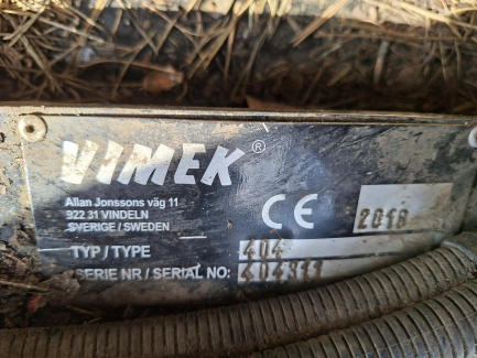 Zdjęcie przedmiotu: Vimek 404 SE harvester