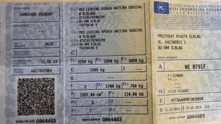 Zdjęcie przedmiotu: Citroen C4 Brak weryfikacji stanu licznika