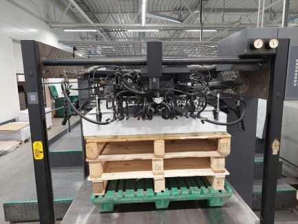 Zdjęcie przedmiotu: Чотириколірна листова офсетна машина Manroland 704 3B LV HiPrint