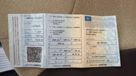 Zdjęcie przedmiotu: Peugeot BOXER 435 2.0 BlueHDi E6 3.5t L4H3