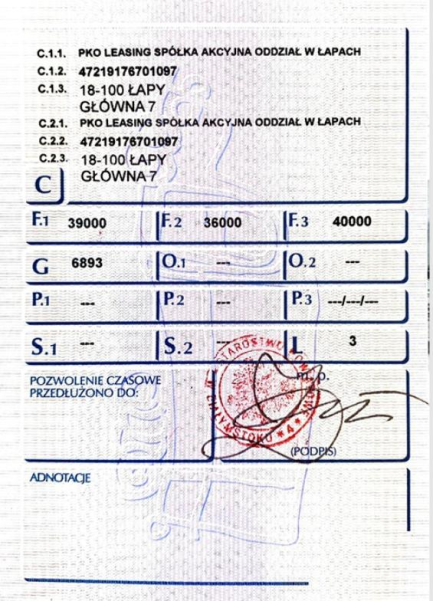 Zdjęcie przedmiotu: SCHMITZ SCBS3T 35.0t Dropside Oświadczenie o utracie DR