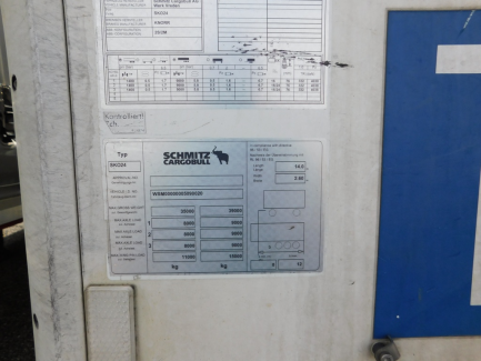 Zdjęcie przedmiotu: SCHMITZ CARGOBULL AG SKO 24L-13.4 Refrigerator