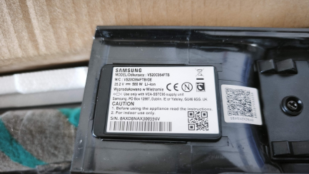 Zdjęcie przedmiotu: SAMSUNG Jet 95 Premium Vacuum Cleaner VS20C954FTBGE
