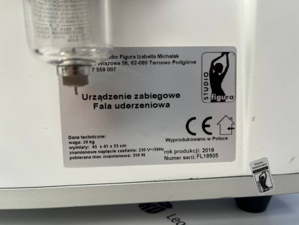 Zdjęcie przedmiotu: Studio Figura treatment device Shock wave