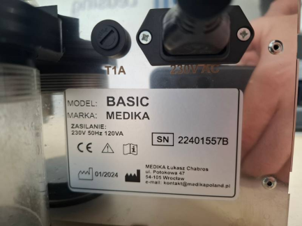 Zdjęcie przedmiotu: Комплект косметичних приладів (апарат для карбокситерапії Medika + косметичний комбайн Medika Basic)