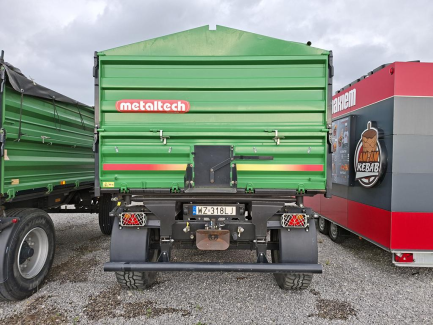 Zdjęcie przedmiotu: Agricultural trailer with tipping METAL TECH DB 12
