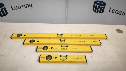 Zestaw poziomic 30cm, 40 cm, 60 cm, 80 cm Stabila seria 70