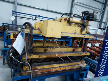 Zdjęcie przedmiotu: A line for the production of BUD-MASZ D-23F metal roof tiles