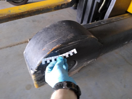 Zdjęcie przedmiotu: W&oacute;zek widłowy wysokiego składowania OM XR 14 ac