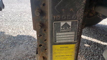 Zdjęcie przedmiotu: ORTEN AG18T Przyczepa skrzyniowa i kurtynowa z osiami centralnymi