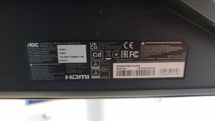 Zdjęcie przedmiotu: Zestaw komputerowy: Komputer stacjonarny Intel Core i5-12400F, RTX 5060, 32GB, 2TB M2, WIN 11 Pro + Monitor LED 27" AOC 27G4X + Słuchawki + Klawiatura  + Myszka 