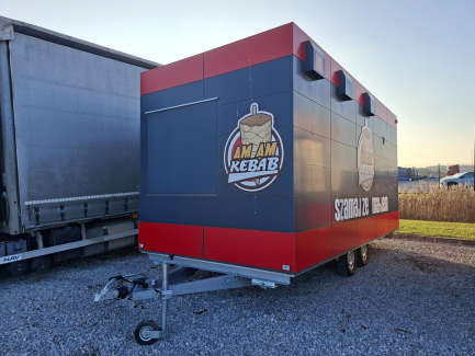 Przyczepa gastronomiczna NIEWIAD&Oacute;W B3500 Oświadczenie o utracie DR