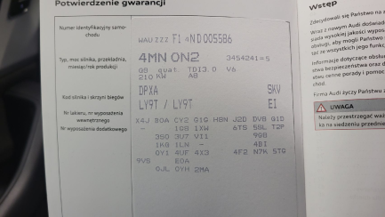 Zdjęcie przedmiotu: Audi Q8 50 TDI Quattro