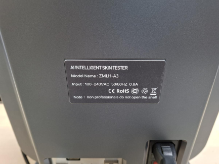 Zdjęcie przedmiotu: Аналізатор шкіри SkinLight Esthetical Skin Vision ZMLH-A3