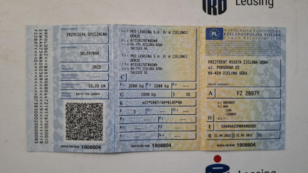 Zdjęcie przedmiotu: PRZYCZEPA GASTRONOMICZNA WOKADER W4A SHINE SPRING