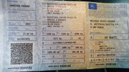 Zdjęcie przedmiotu: Toyota Avensis Kombi 2.0 D-4D Prestige