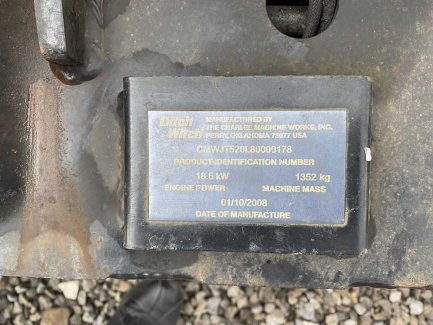 Zdjęcie przedmiotu: Ditch Witch JT520 horizontal drilling rig with the FT5 blasting system