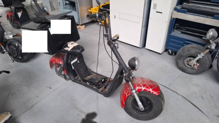 Zdjęcie przedmiotu: SKUTER ELEKTRYCZNY Shansu Egreen
