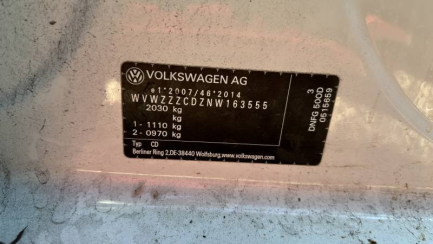 Zdjęcie przedmiotu: Volkswagen Golf R 4MOTION DSG Oświadczenie o utracie DR