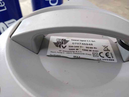 Zdjęcie przedmiotu: General Vapeur Easy steam vacuum car wash