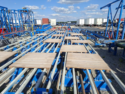 Zdjęcie przedmiotu: Automatyczna linia technologiczna do produkcji prefabrykat&oacute;w z betonu wykonanych w formach zalewowych Mikon Maszyny Sp. z o.o.