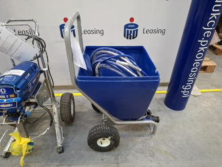 Zdjęcie przedmiotu: Agregat malarsko-szpachlarski GRACO MARK V STANDARD + Zbiornik na materiał GRACO 287987