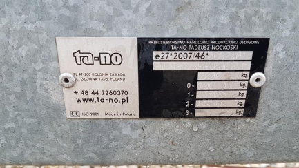 Zdjęcie przedmiotu: Wiosenne obniżki| Prowizja 1% Gastronomic trailer grill-smokehouse TA-NO