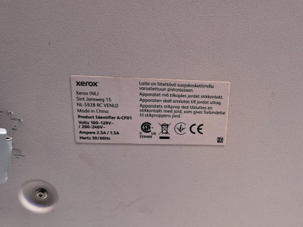 Zdjęcie przedmiotu: Система друку XEROX VERSANT 180